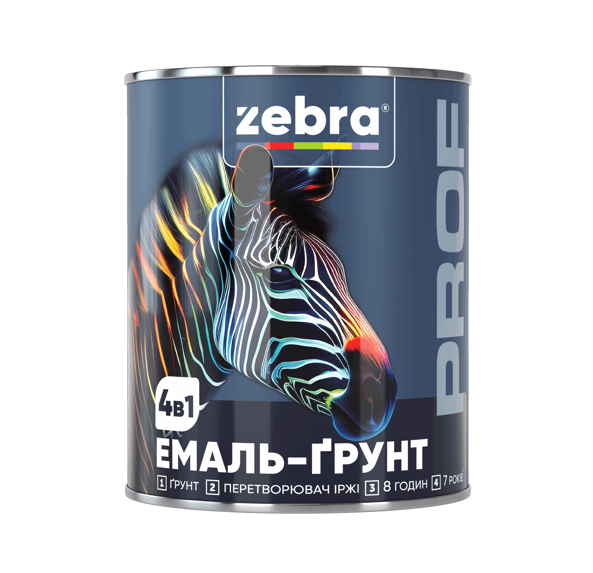 ЕМАЛЬ-ҐРУНТ 4 в 1 ZEBRA серії PROF – купити в Україні | ZIP.ua