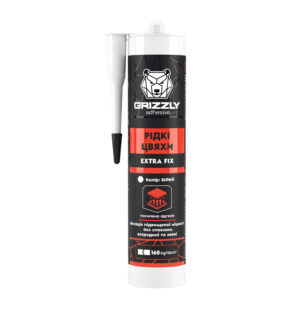Рідкі цвяхи EXTRA FIX ТМ GRIZZLY білий